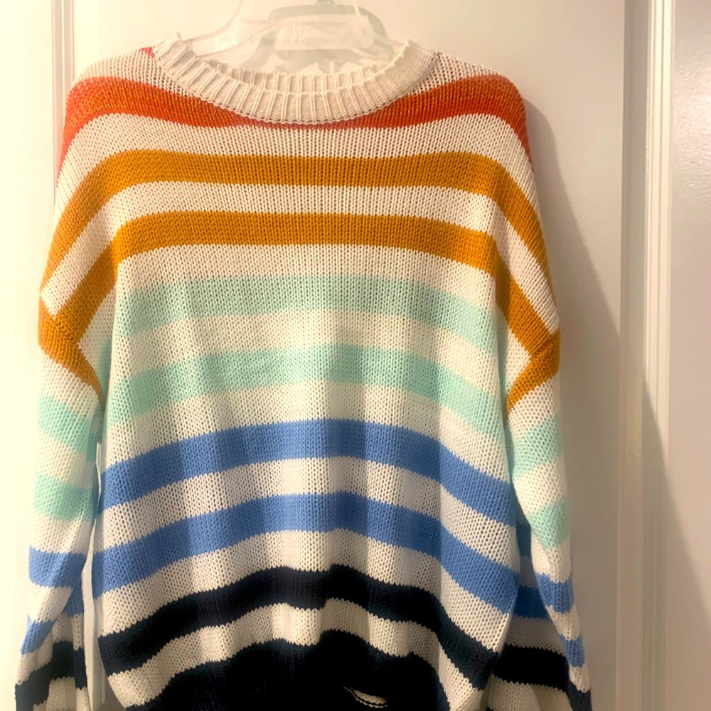 Colorful Stripped Sweater